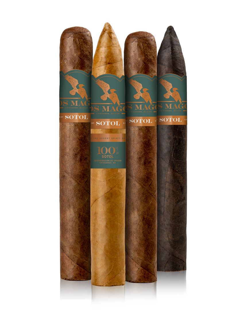 PAYNE-MASON 100% Handmade Cigars PAYNE-MASON CIGARS Los Magos Sotol Collection