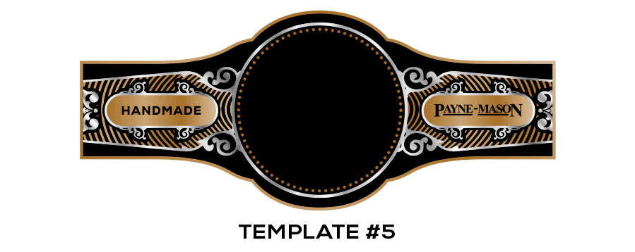 PAYNE-MASON Cigars Custom Band Template 5