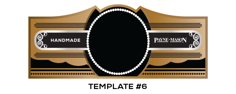 PAYNE-MASON Cigars Custom Band Template 6