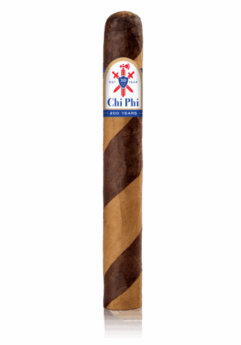 Chi Phi International's Torito Barber: 5 year aged, mild Connecticut Natural Shade Leaf with an 8 year aged Dominican Corojo Wrapper surrounding a filler blend of four different tobaccos!