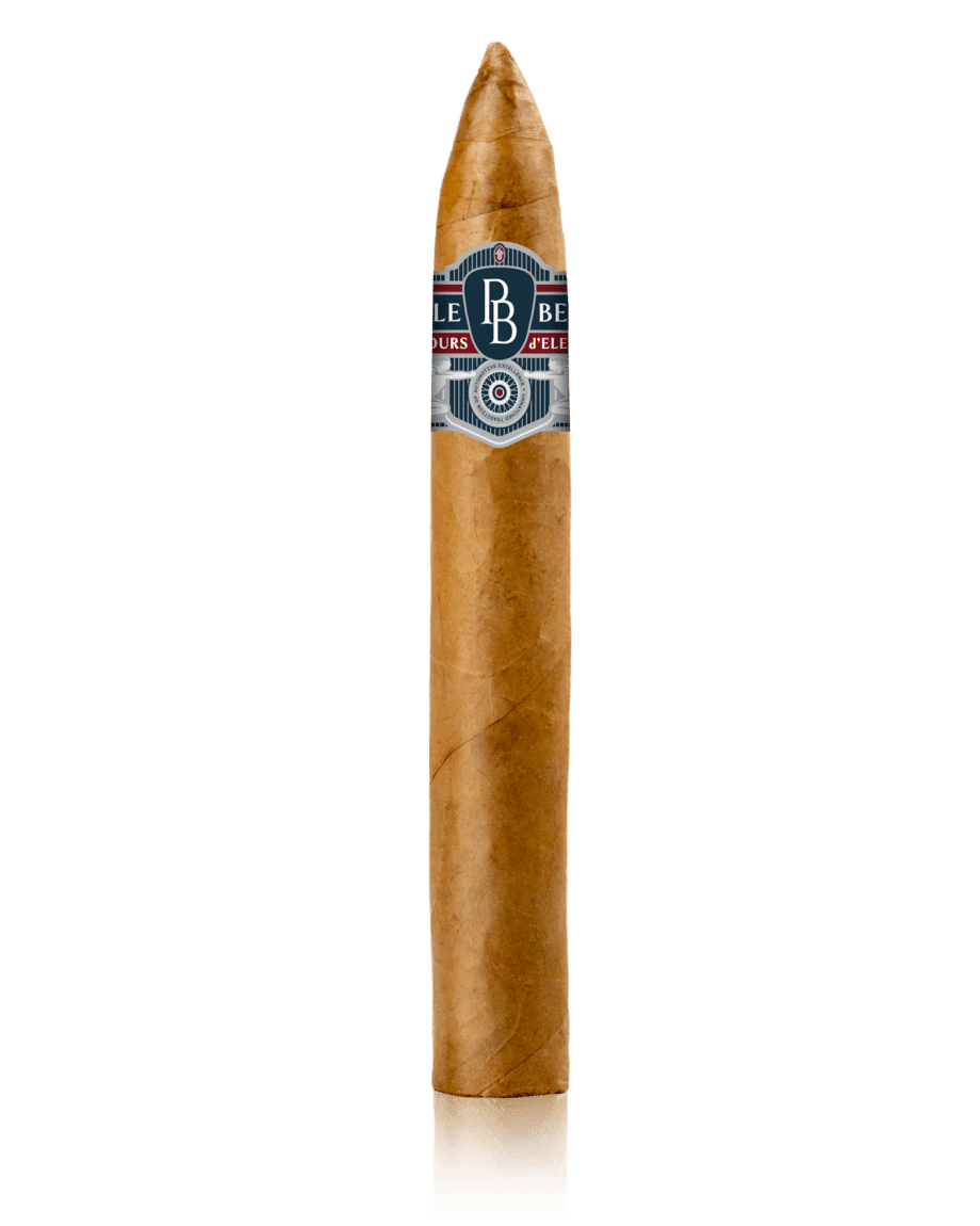Pebble Beach Concours d’Elegance Torpedo Golden: 5 year aged Connecticut Natural Shade wrapper gives this cigar it’s silky smooth flavor with nutty aromas. The Torpedo shape and 50 ring gauge provides an easy draw and cool smoke.