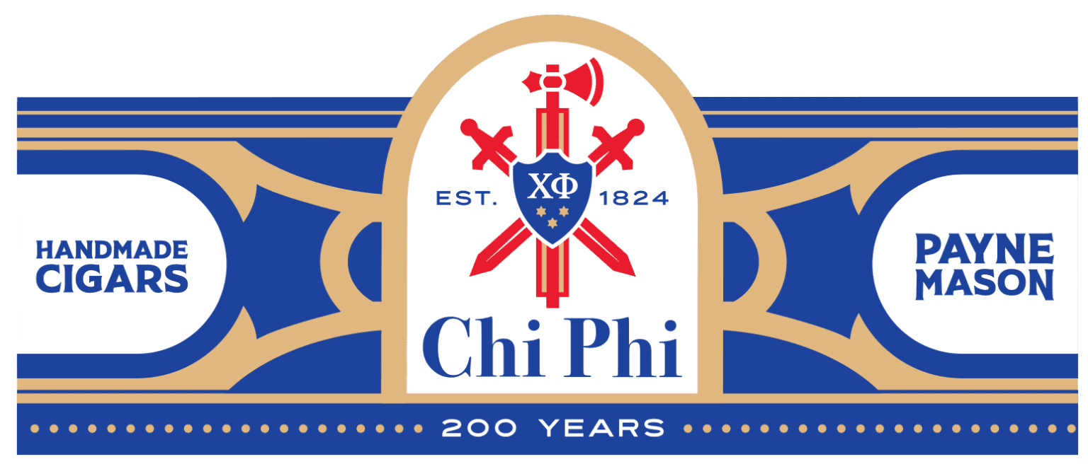Chi Phi International Cigar Band | Custom Cigar Band Label by PAYNE-MASON Cigars