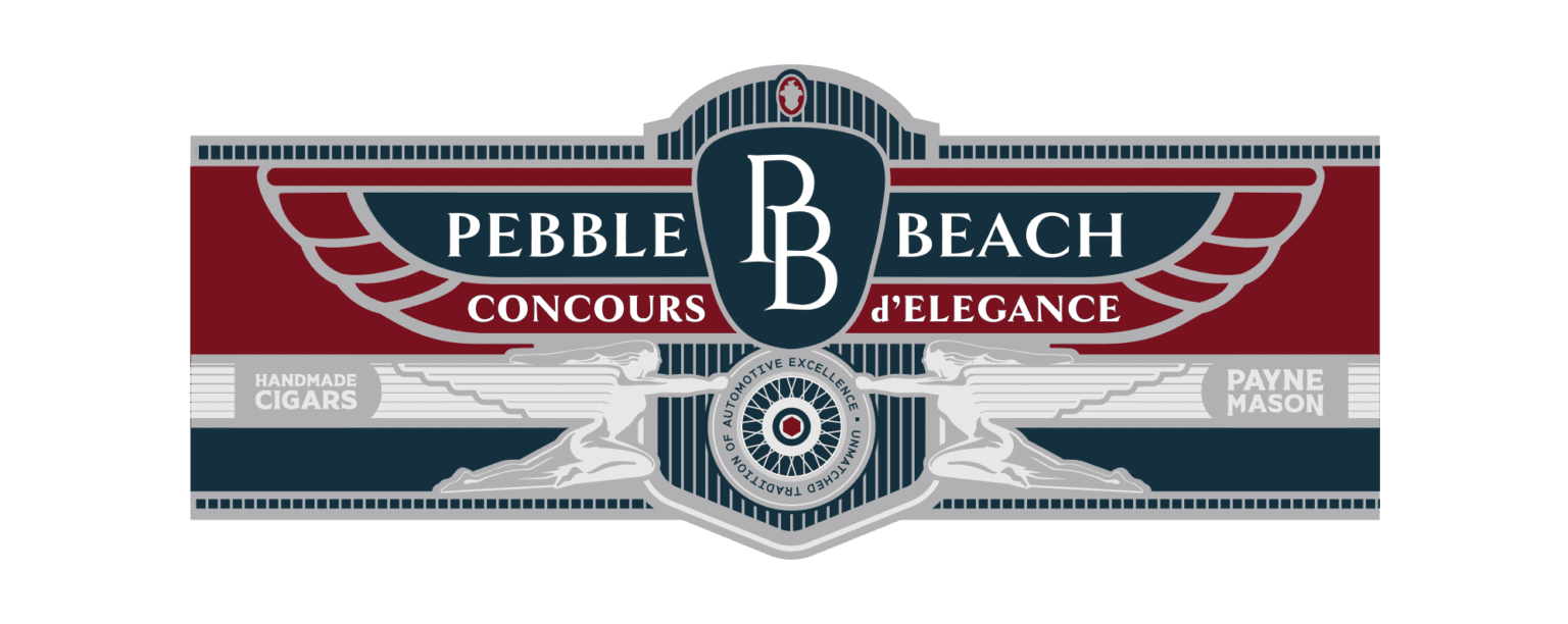 Pebble Beach Concours d'Elegance Cigar Band | Custom Cigar Band Label by PAYNE-MASON Cigars