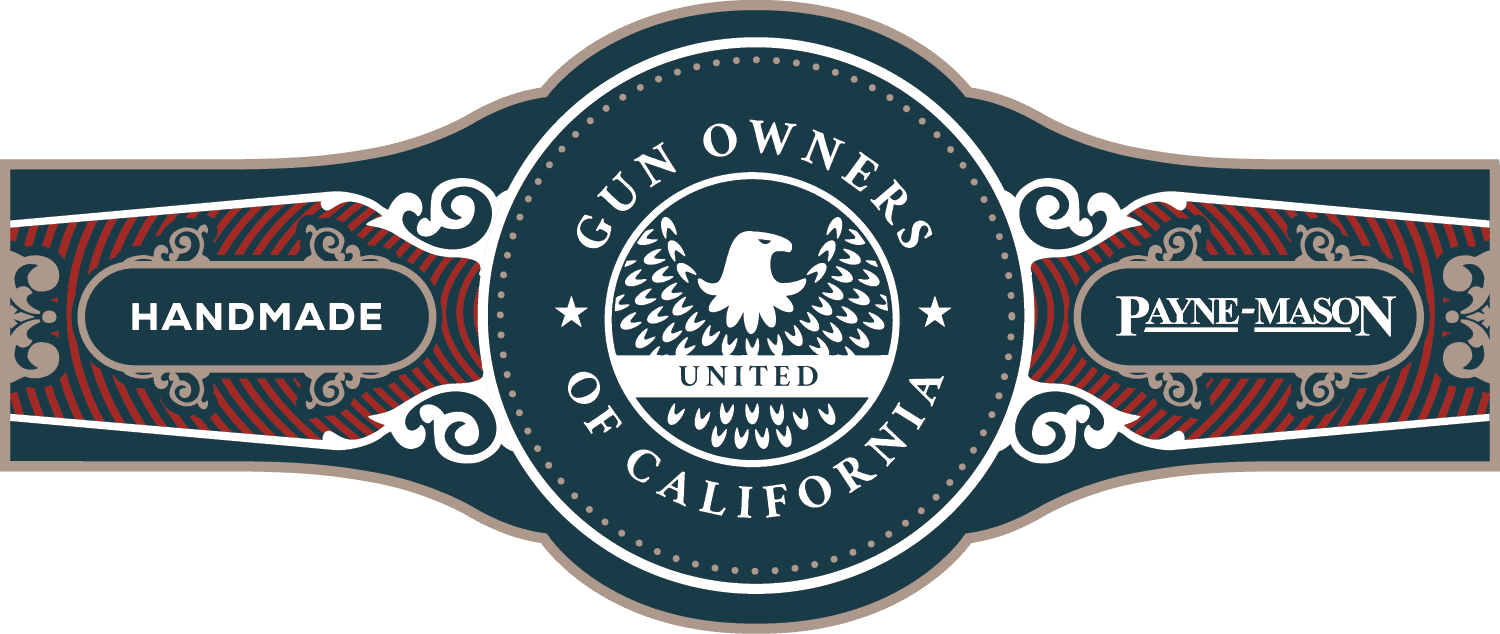 Gun Owners of California Cigar Band | Custom Cigar Band by PAYNE-MASON Cigar