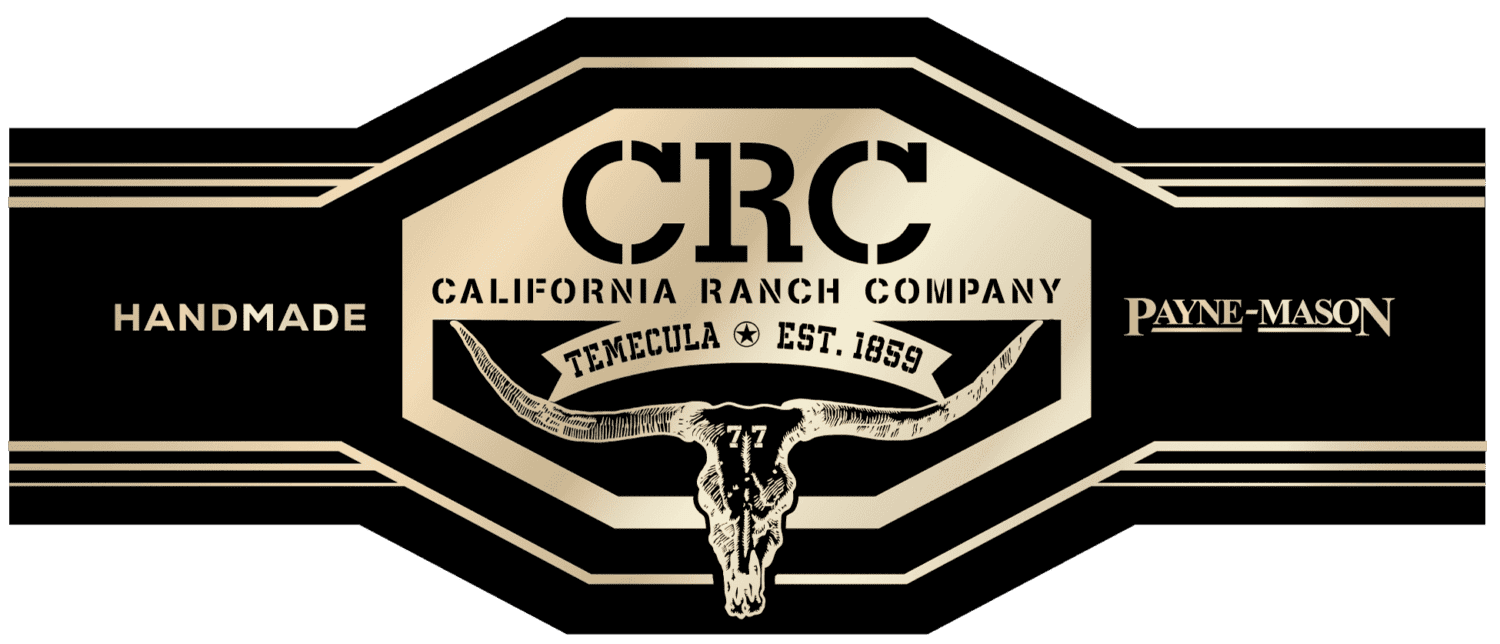 California Ranch Company Cigar Band | Custom Cigar Band Label by PAYNE-MASON Cigars