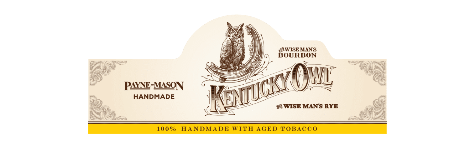 Kentucky Owl Bourbon | Custom Cigar Band Label by PAYNE-MASON Cigars