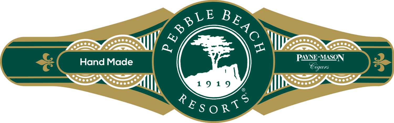 Pebble Beach Resort Cigar Band | Custom Cigar Band Label by PAYNE-MASON Cigars