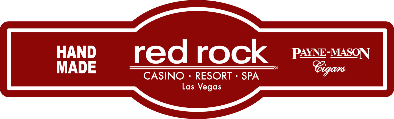 Red Rock Casino Resort Cigar Band | Custom Cigar Band Label by PAYNE-MASON Cigars