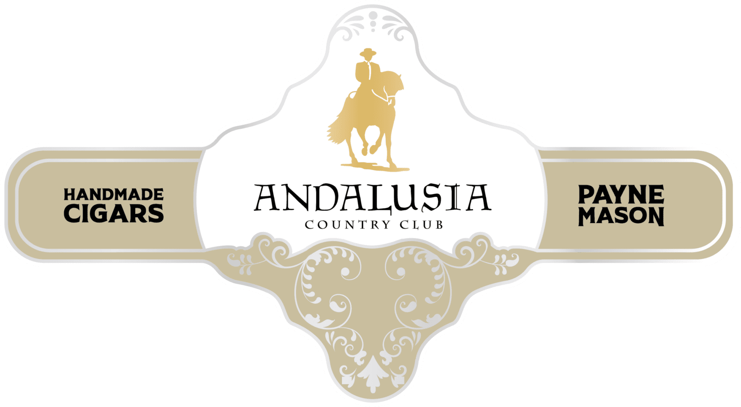 Andalusia Country Club Custom Cigar Band Label by PAYNE-MASON