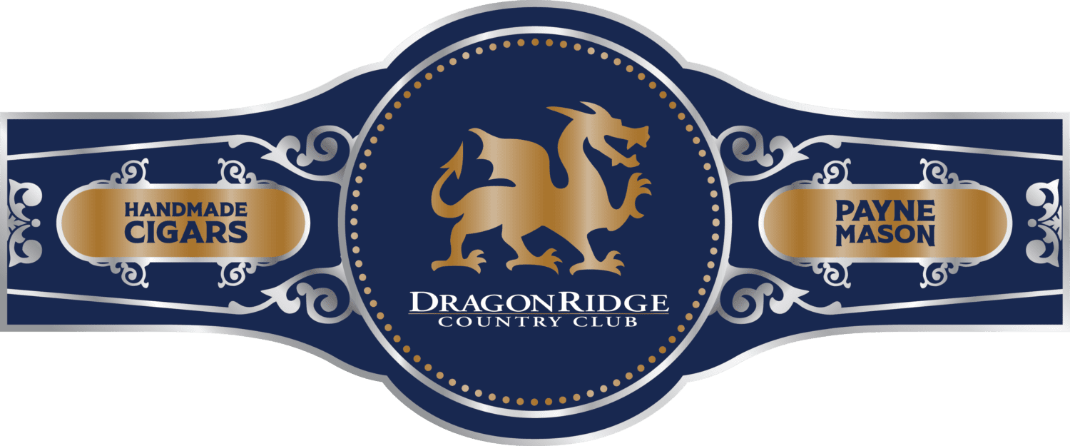 Dragon Ridge Country Club Custom Cigar Band Label by PAYNE-MASON