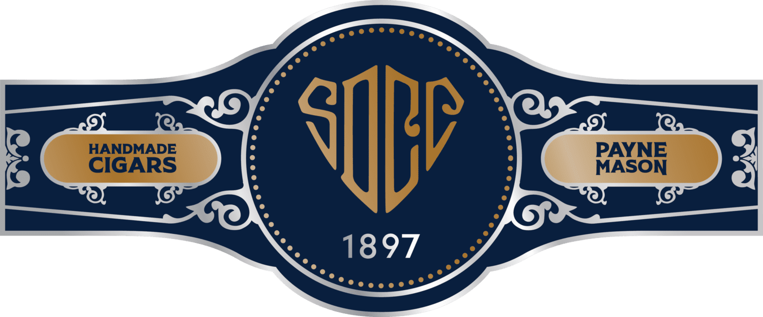 San Diego Country Club Custom Cigar Band Label by PAYNE-MASON