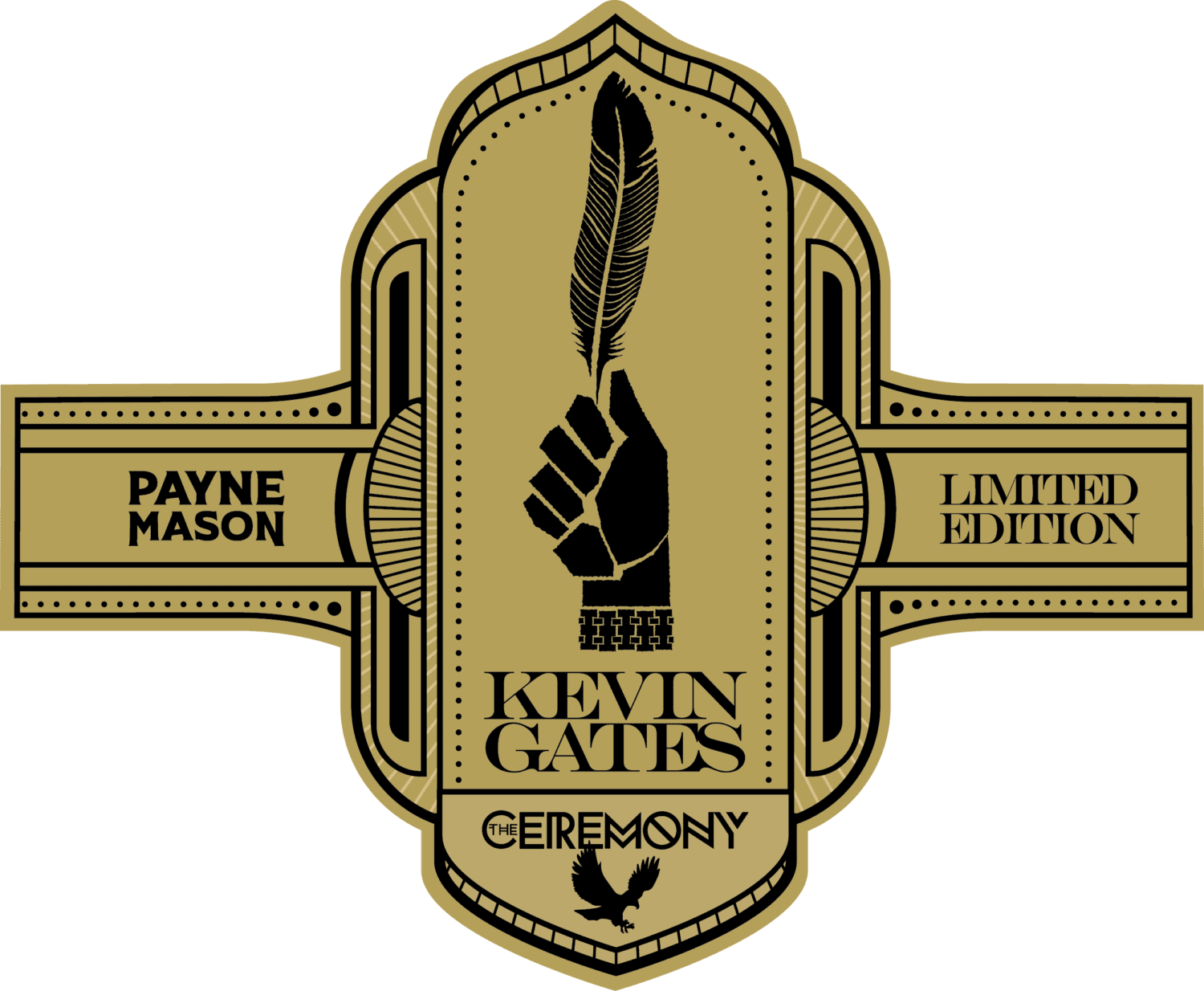 Keven Gate's The Ceiremony Custom Handmade Cigar Line by PAYNE-MASON